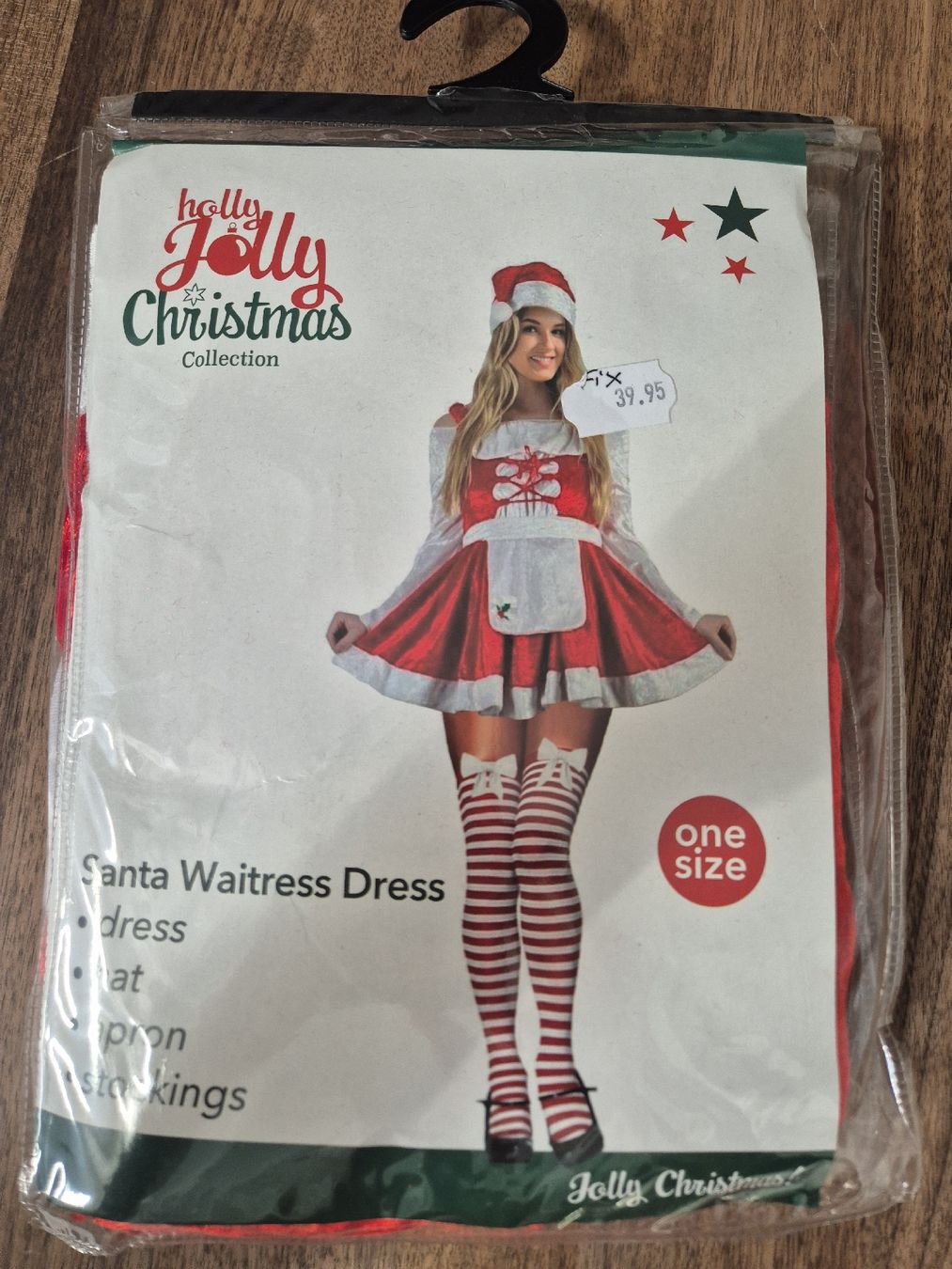 Kostüme: Santa Waitress Kostüm Grösse One Size neu – Neu und originalverpackt aus Steffisburg von Mallekobold