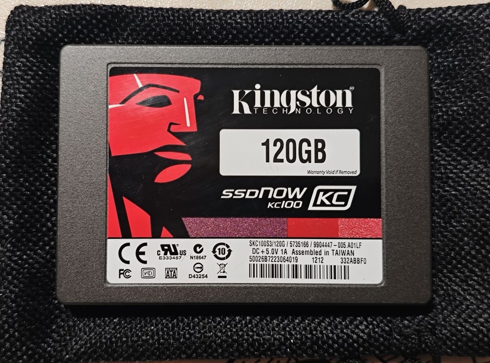 Kingston Dischi rigidi: Kingston SSD 120GB KC100 – Usato da Spiez venduto da G555CS