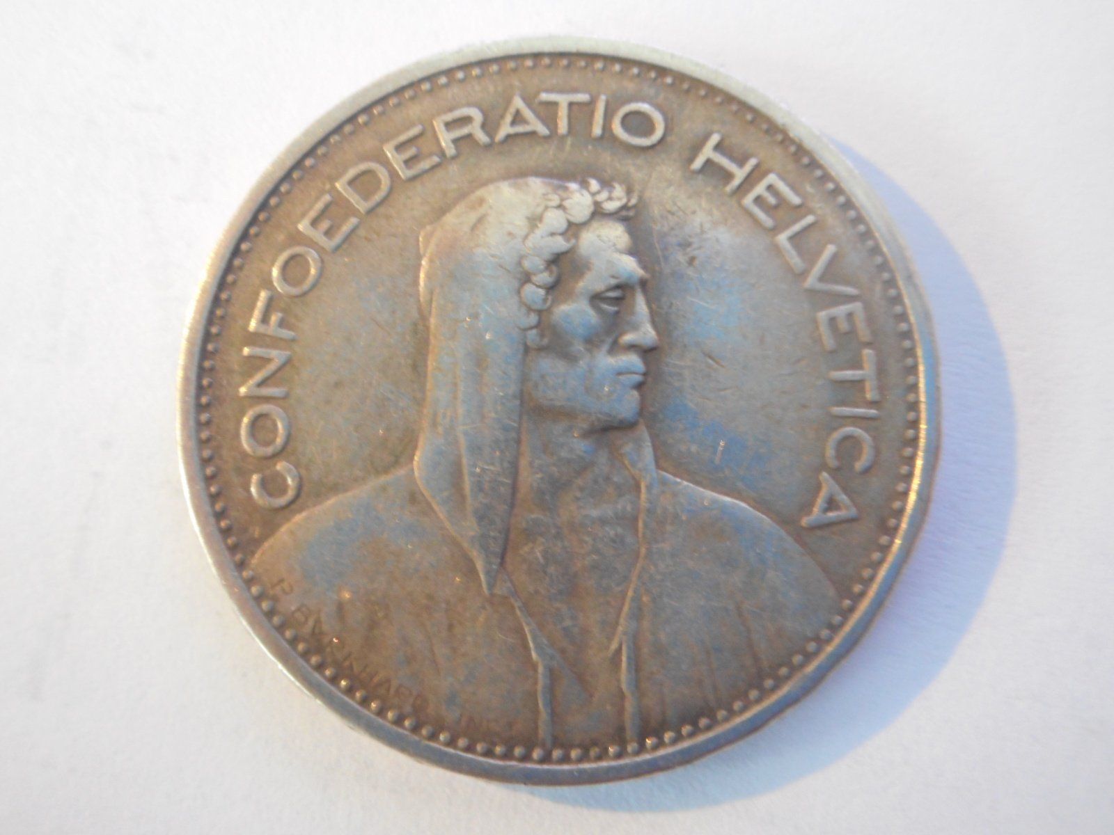 Tutti le monete: 5 Fr. 1932 silber – Usato da Kriegstetten venduto da pizlad2010 1