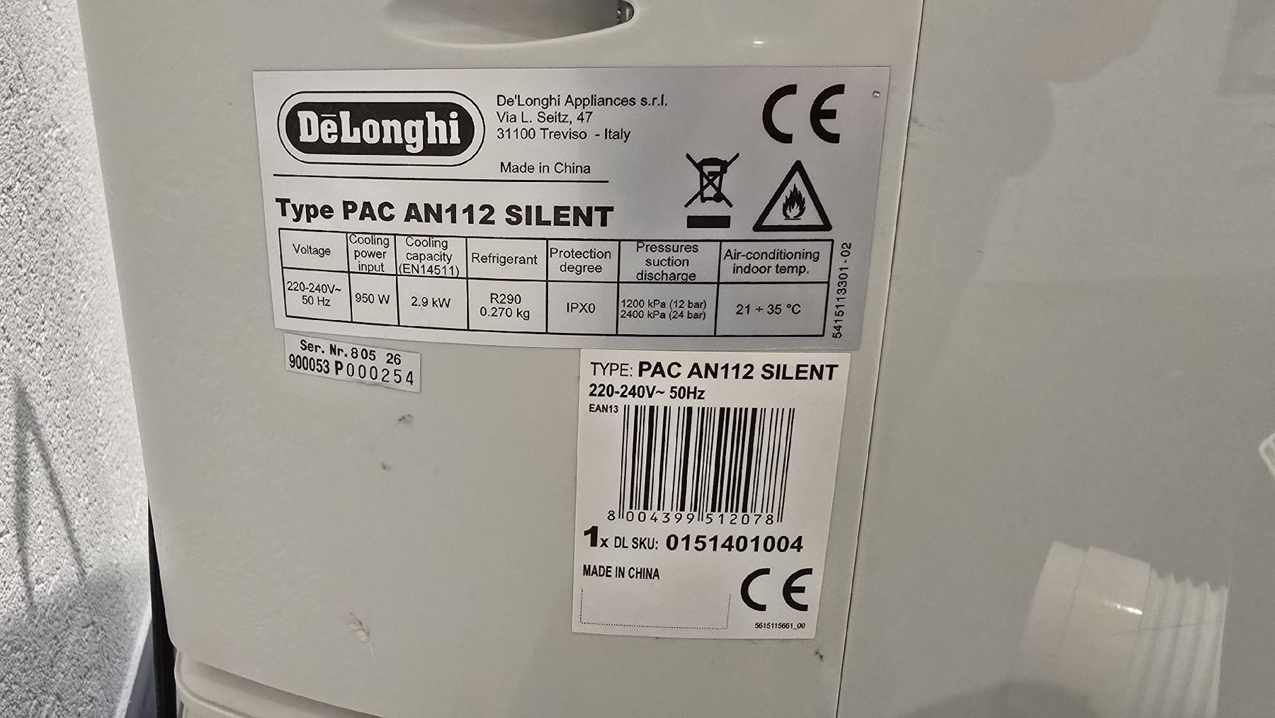 De'Longhi Klimageräte: DeLonghi Klimageraet PAC AN112 Silent – Gebraucht aus Mönthal von Sternenstaub79 3