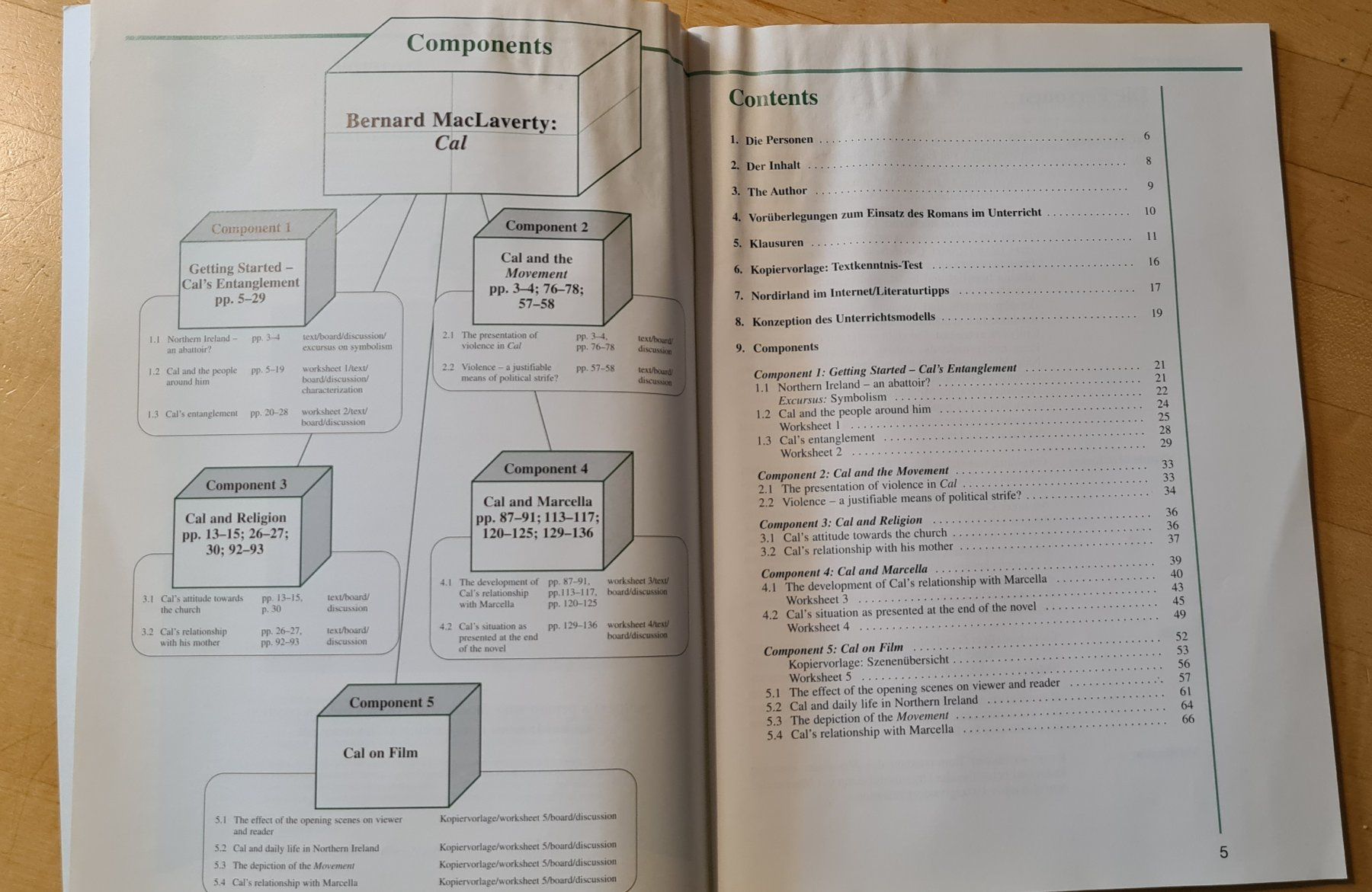 Bücher: Cal, Lehrerausgabe, Gymnasium, Schule – Gebraucht aus Winkel von Tongabonga 3