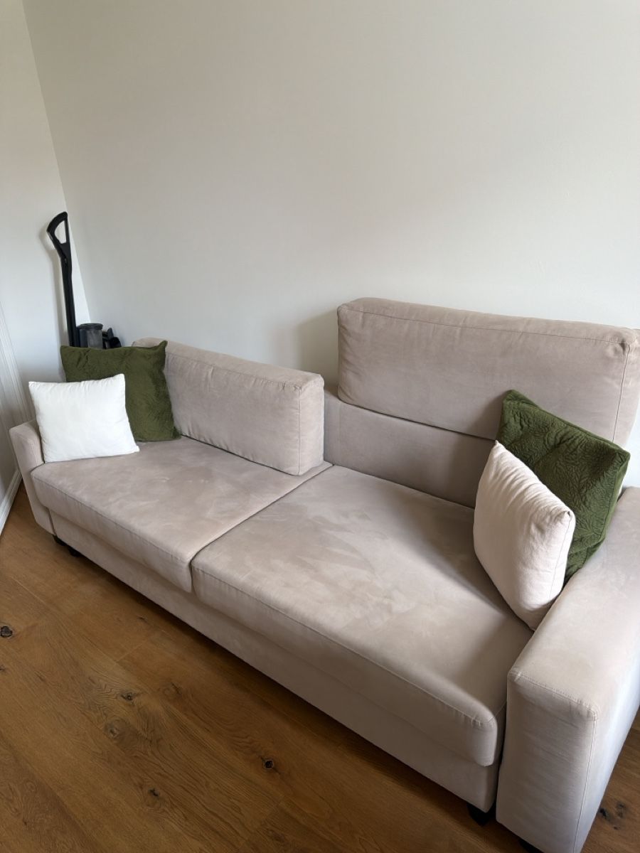 Divani: Sofa - Beige - Stoff & Gäste Bett 169x2m  – Usato da Basel venduto da tho_wb9z 2
