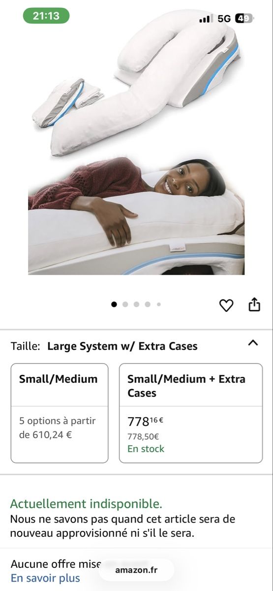 Kissen: MEDCLINE coussin Système de soulagement des épaules – Neu und originalverpackt aus Clarens von hal_y9wf 9
