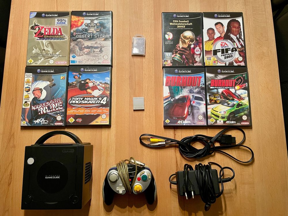 Nintendo GameCube mit 8 Spiele ab 1.- !!! | Kaufen auf Ricardo