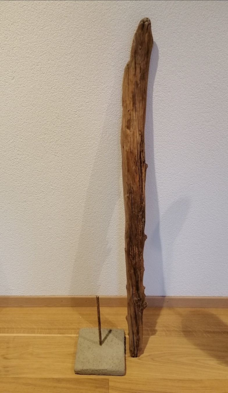 Holzartikel: Wunderschönes Schwemmholz mit Betonsockel – Neu und originalverpackt aus Widnau von ForViolin 3