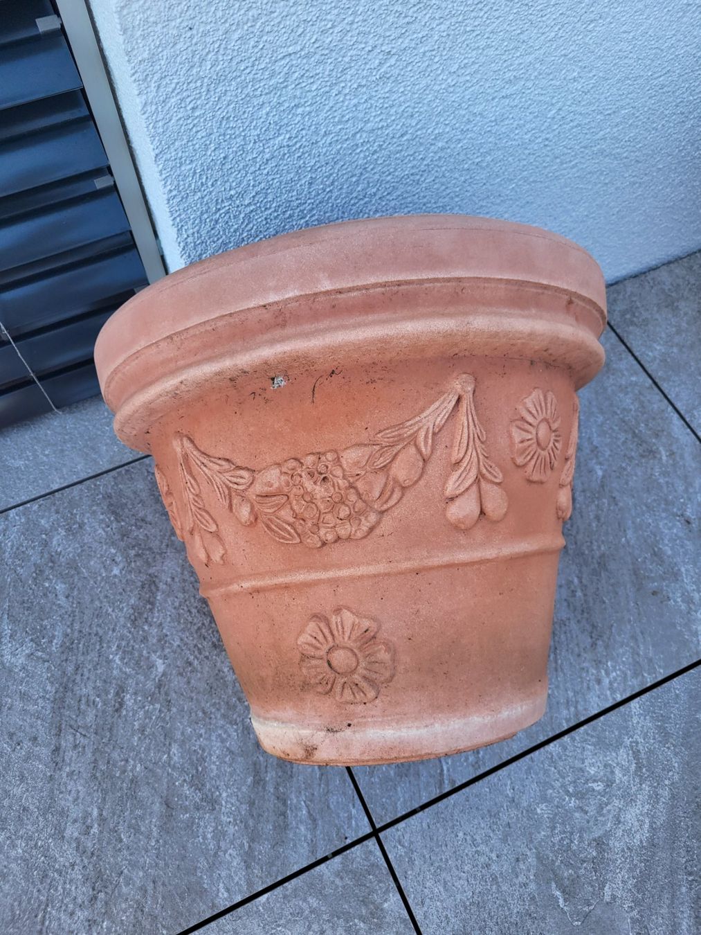 Vasi per fiori: 2 Terracotta-Imitation Blumentöpfe – Usato da Rümlang venduto da Turrin 2