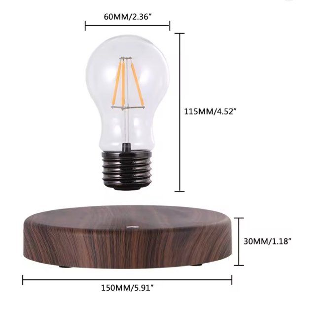 Lampade: die schwebende Glühbirne – Nuovo e nell'imballaggio originale da Diepoldsau venduto da preisparadies-ch 3