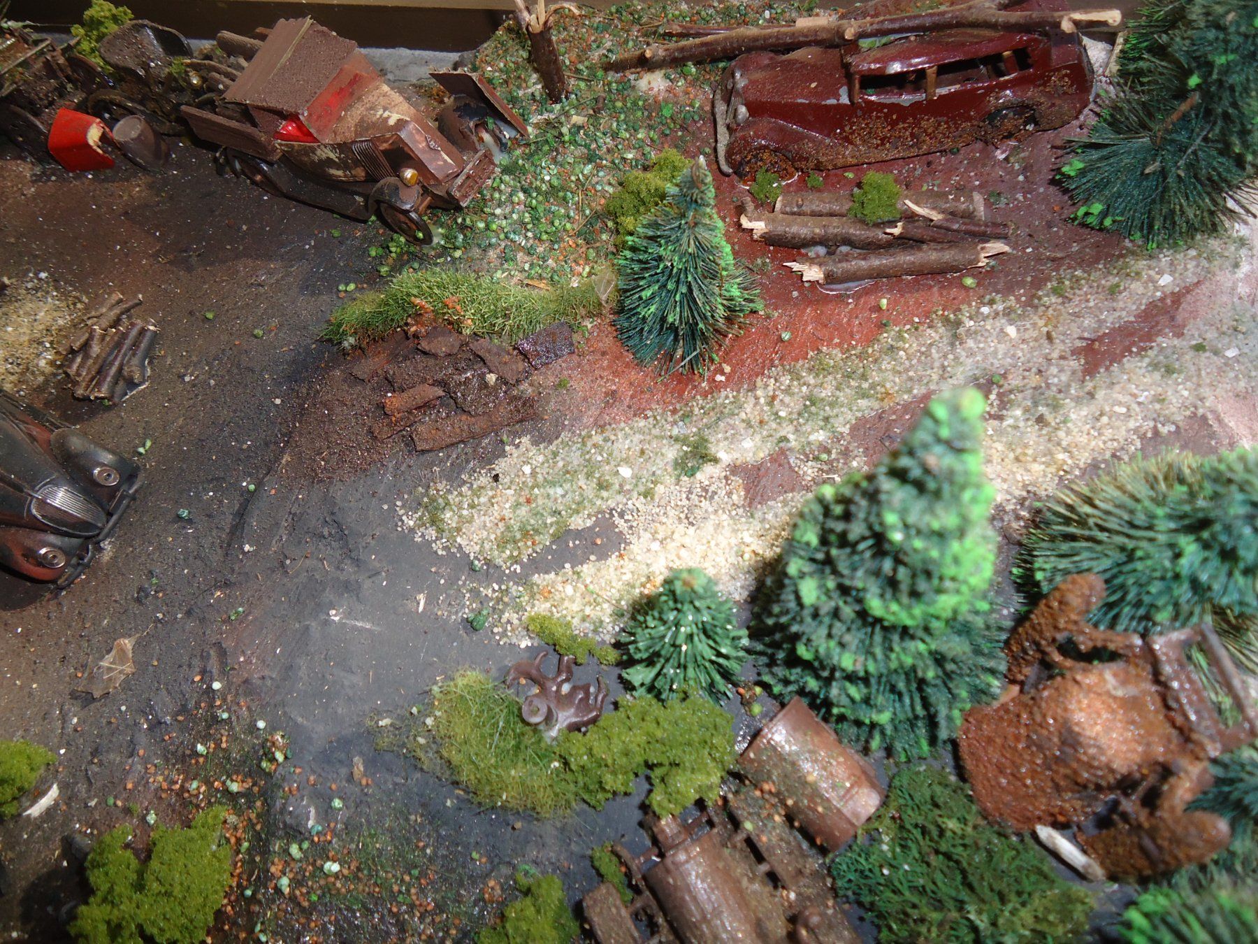 Modellbausätze & Standmodelle: Schrottplatz Diorama M 1/43 – Gebraucht aus Ueberstorf von collklee 2