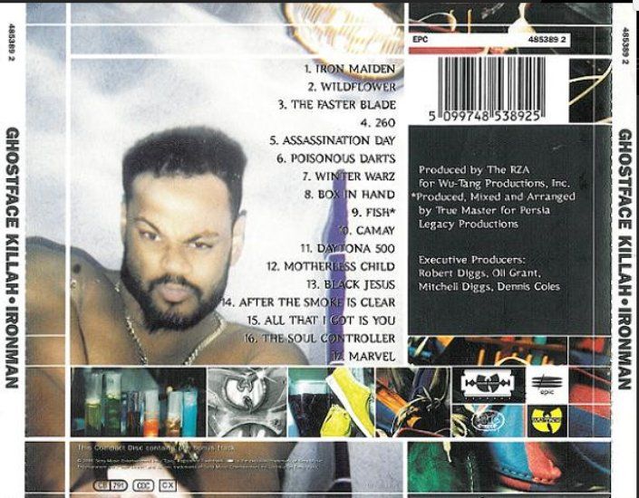 CD: Ghostface Killah "Iron Man" CD Original 1996 – Usato da St-Prex venduto da kro_7jxt 1