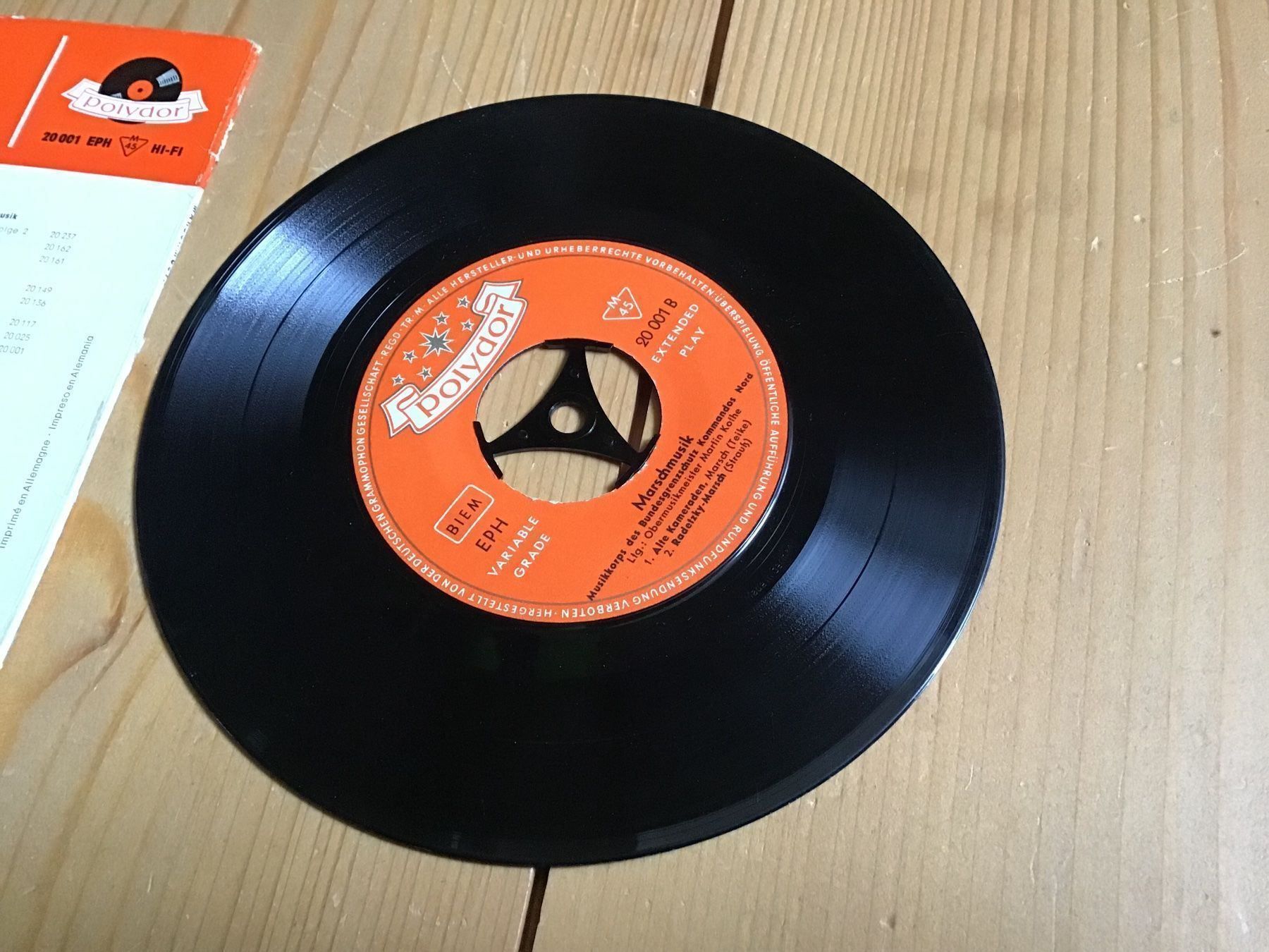 Dischi in vinile: single, marschmusik, preussens gloria – Usato da liestal venduto da makai05 3