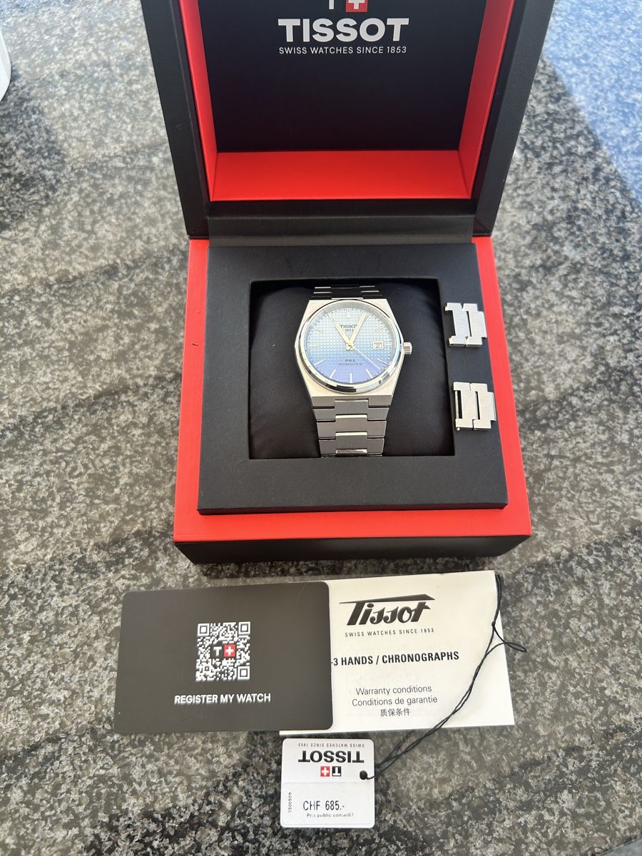 Tissot Montres: Tissot PRX Powermatic 80 - Full Set – D'occasion à Rossrüti par MarktKompass 7
