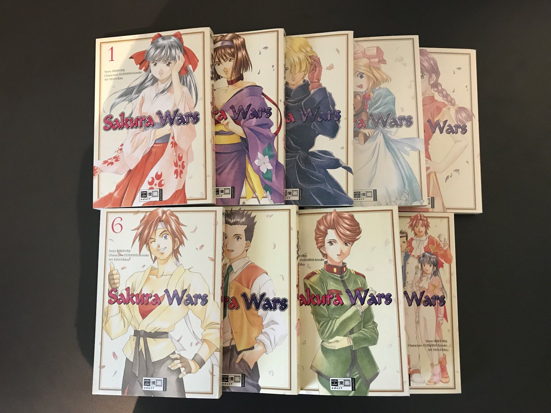 Fumetti: Manga Sakura Wars 1 - 9 deutsch EMA – Nuovo (secondo la descrizione) da Widen venduto da Give5