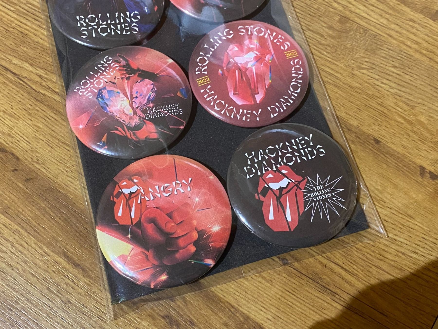 Calamite: Rolling Stones - Hackney Diamonds - Kühlschrank Magnete – Nuovo (secondo la descrizione) da Basel venduto da VinylLover68 1