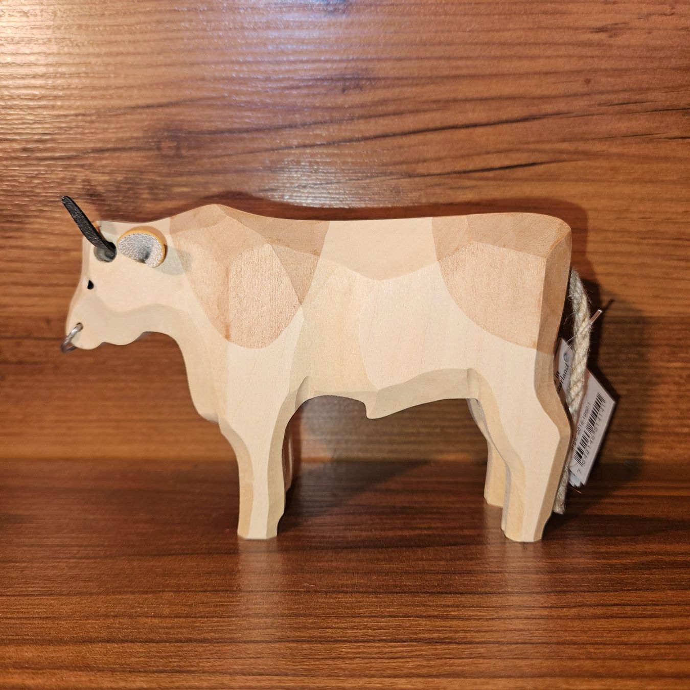 Trauffer Giocattoli: 3 Holzfiguren Kuh, Kalb und Stier – Nuovo (secondo la descrizione) da Reichenbach i. K. venduto da ANiZu83 2