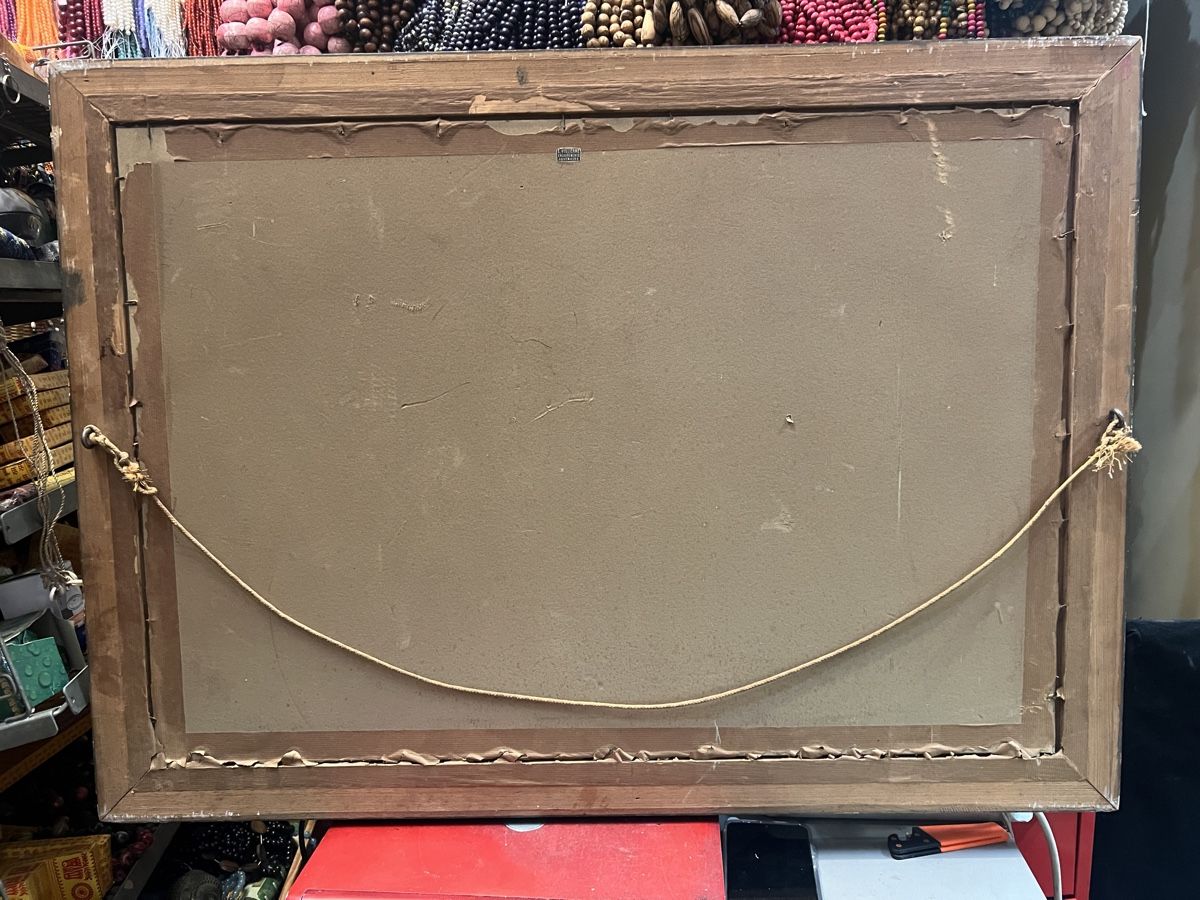 Gemälde: SIGNÉ R.BIACABE DATÉ 1940 aquarelle – Gebraucht aus Genève von Qanil77 4