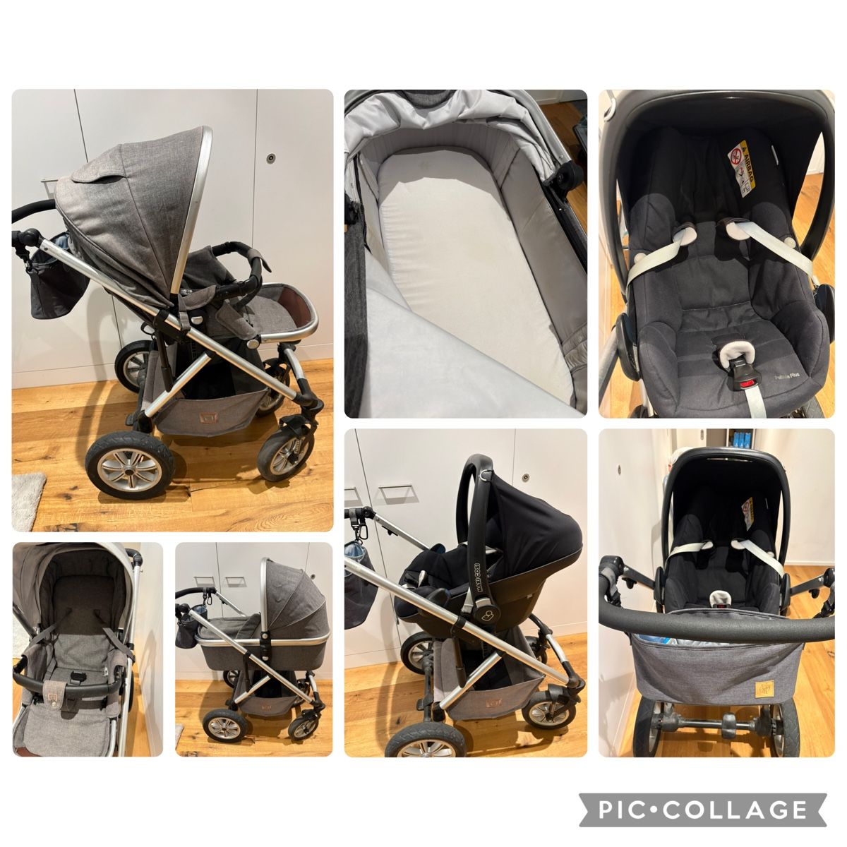 Carrozzine: Kinderwagen 3in1 – Usato da Lachen SZ venduto da deamat