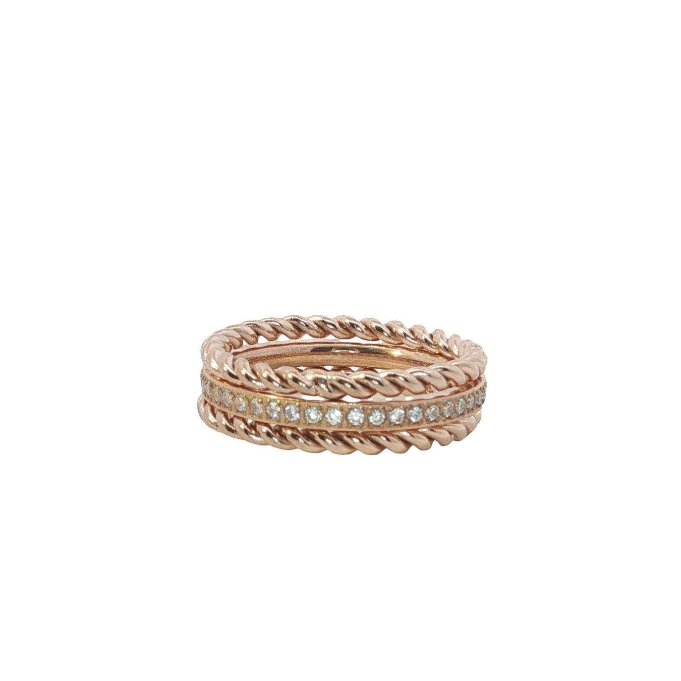 Olga Ribler Anelli: Edelstahl  Ring Set Grösse 54 – Nuovo (secondo la descrizione) da Luzern venduto da Schmuckoutlet 5