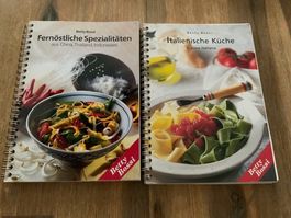 2 Kochbücher: Betty Bossi - Italienisch & Fernöstlich