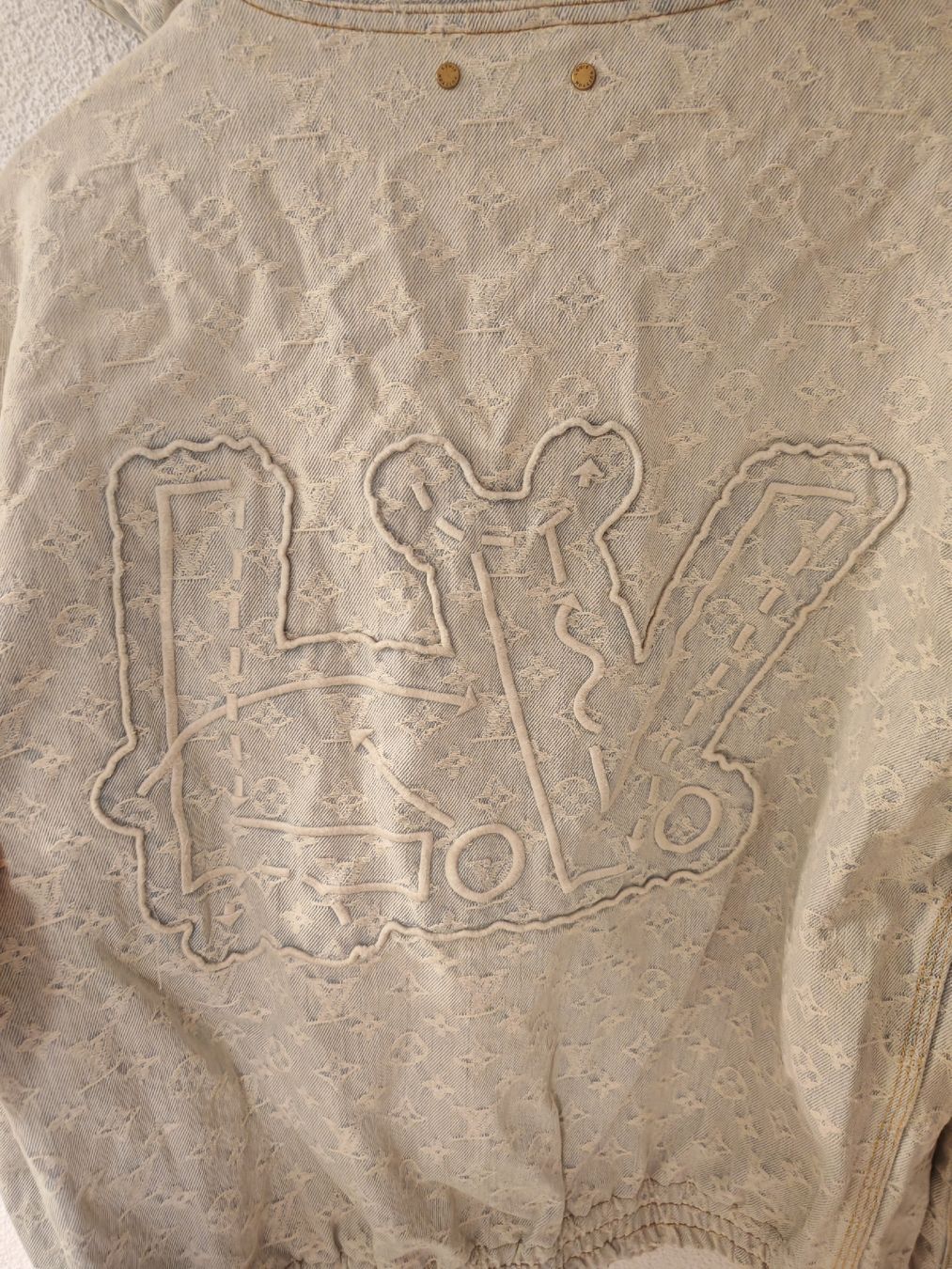 Louis Vuitton Giacche: Louis Vuitton x NBA Denim Monogram Kapuzenjacke – Usato da Kreuzlingen venduto da luc_chz6 5