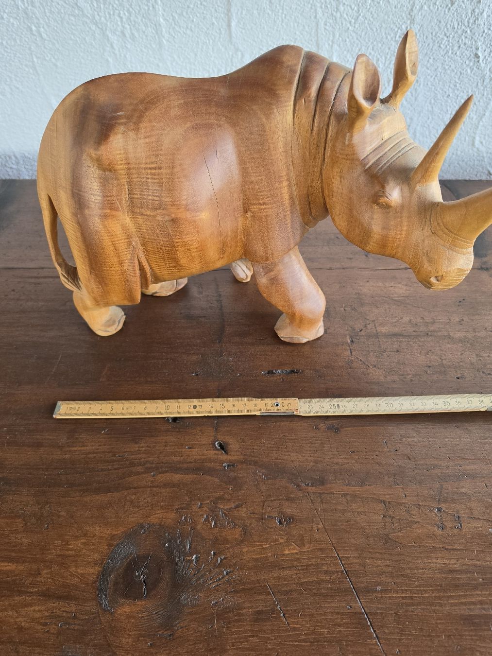 Statuette: Holz Nashorn – Usato da Emmen venduto da Sandygasser74