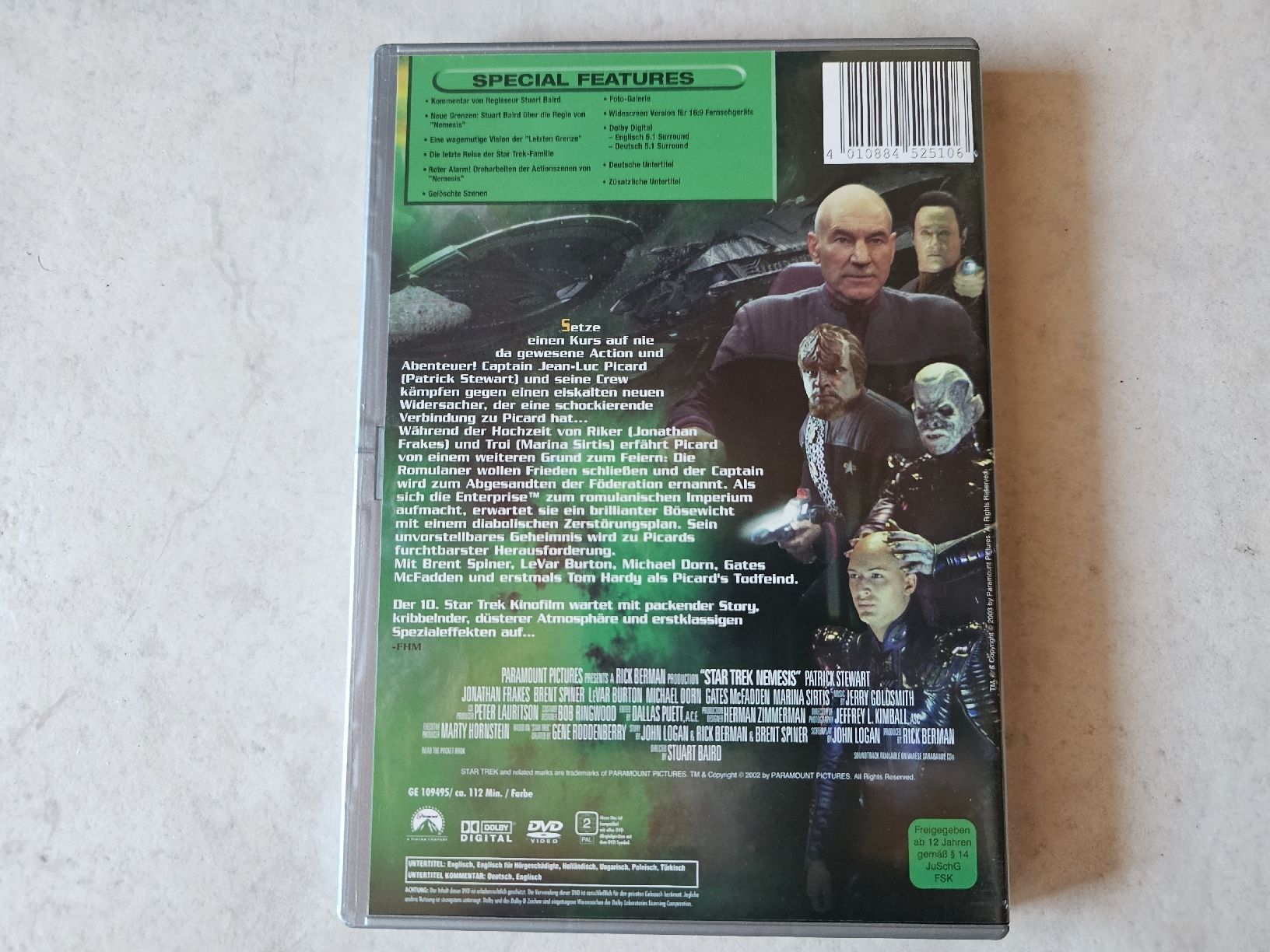 Alle DVDs: Star Trek  -  Nemesis  – Gebraucht aus Schneisingen von backstore24 1