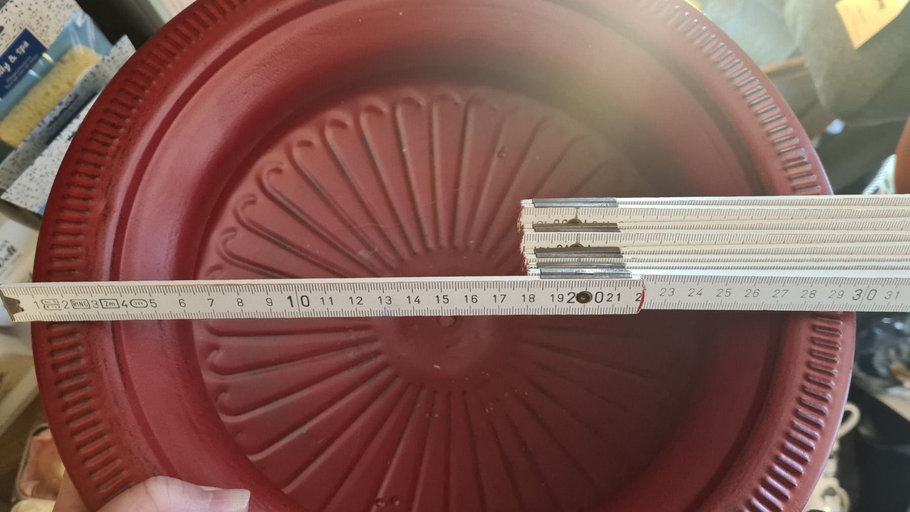 Tutte le decorazioni: Amphore Metall Rot – Nuovo (secondo la descrizione) da Dussnang venduto da Mak13 3