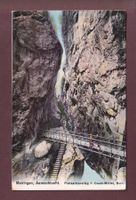 MEIRINGEN - Aareschlucht - Leute - 1907