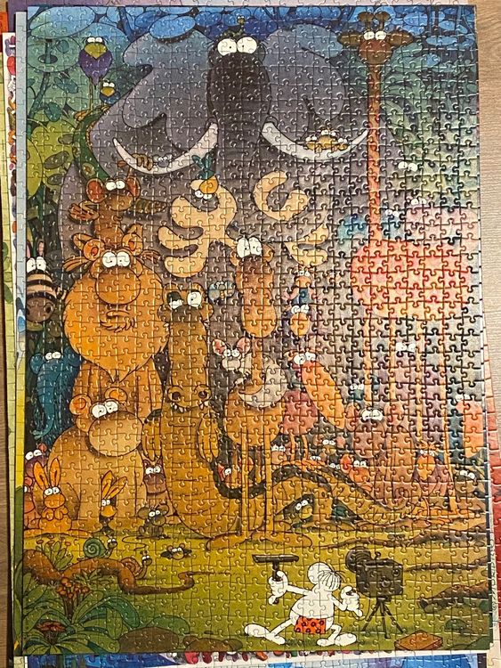 Mordillo Puzzle 1000 Teile (Gebraucht) in Büsserach für CHF 7 – mit ...
