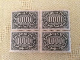 4 Stk. Briefmarken DEUTSCHES REICH