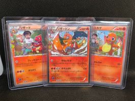 Charizard Set Pokekyun Generations 1st Edition CP3 Japanisch