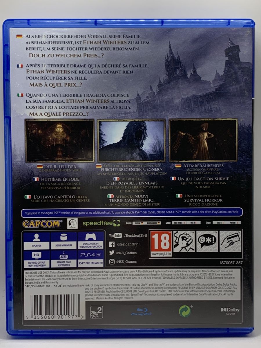 Sony Giochi: Resident Evil Village - PS4 – Usato da Ostermundigen venduto da RG-Collector 1