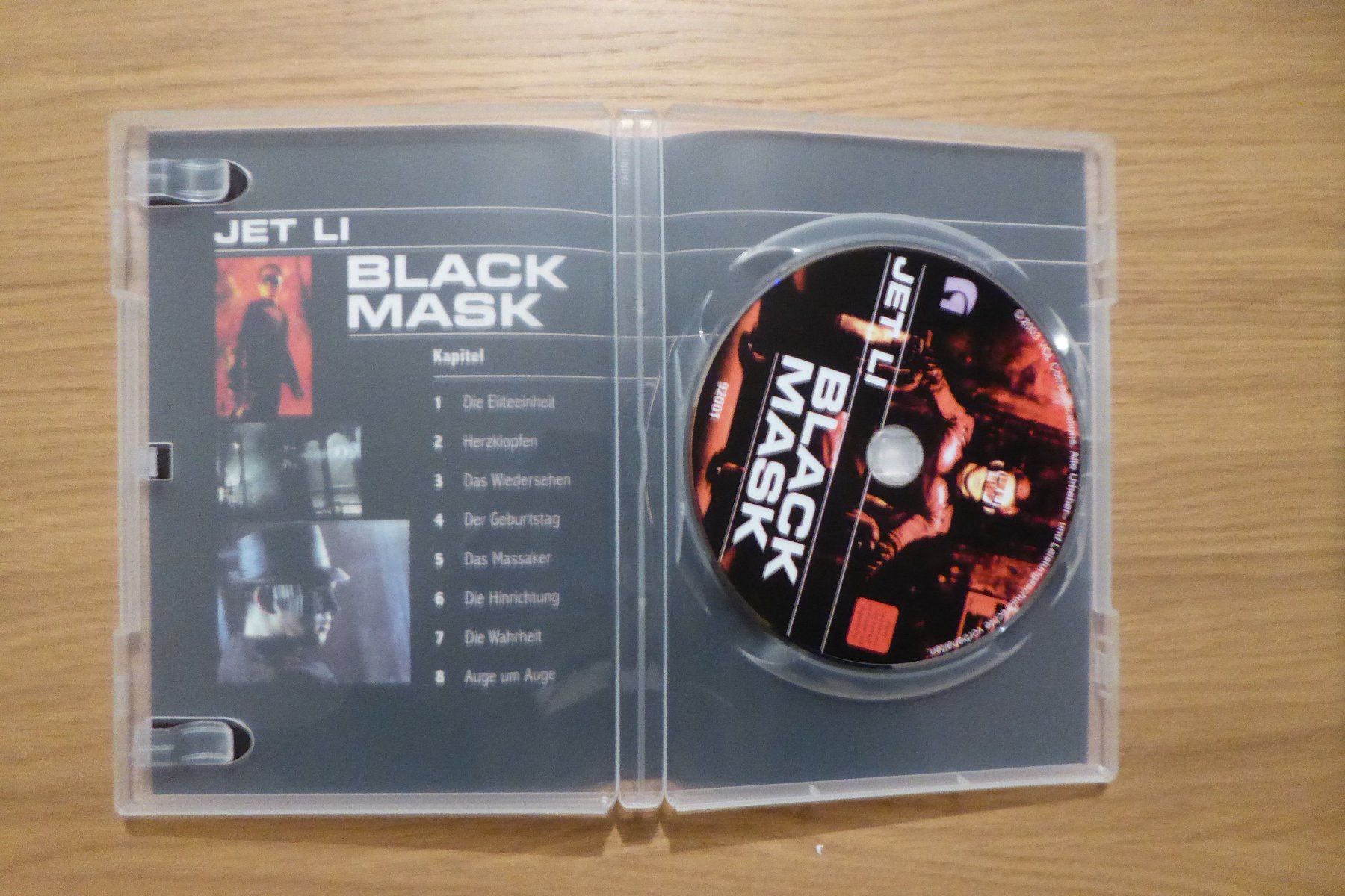 Tutti i DVDs: DVD Jet Li Black Mask uncut – Usato da Allschwil venduto da Summelsarium 3