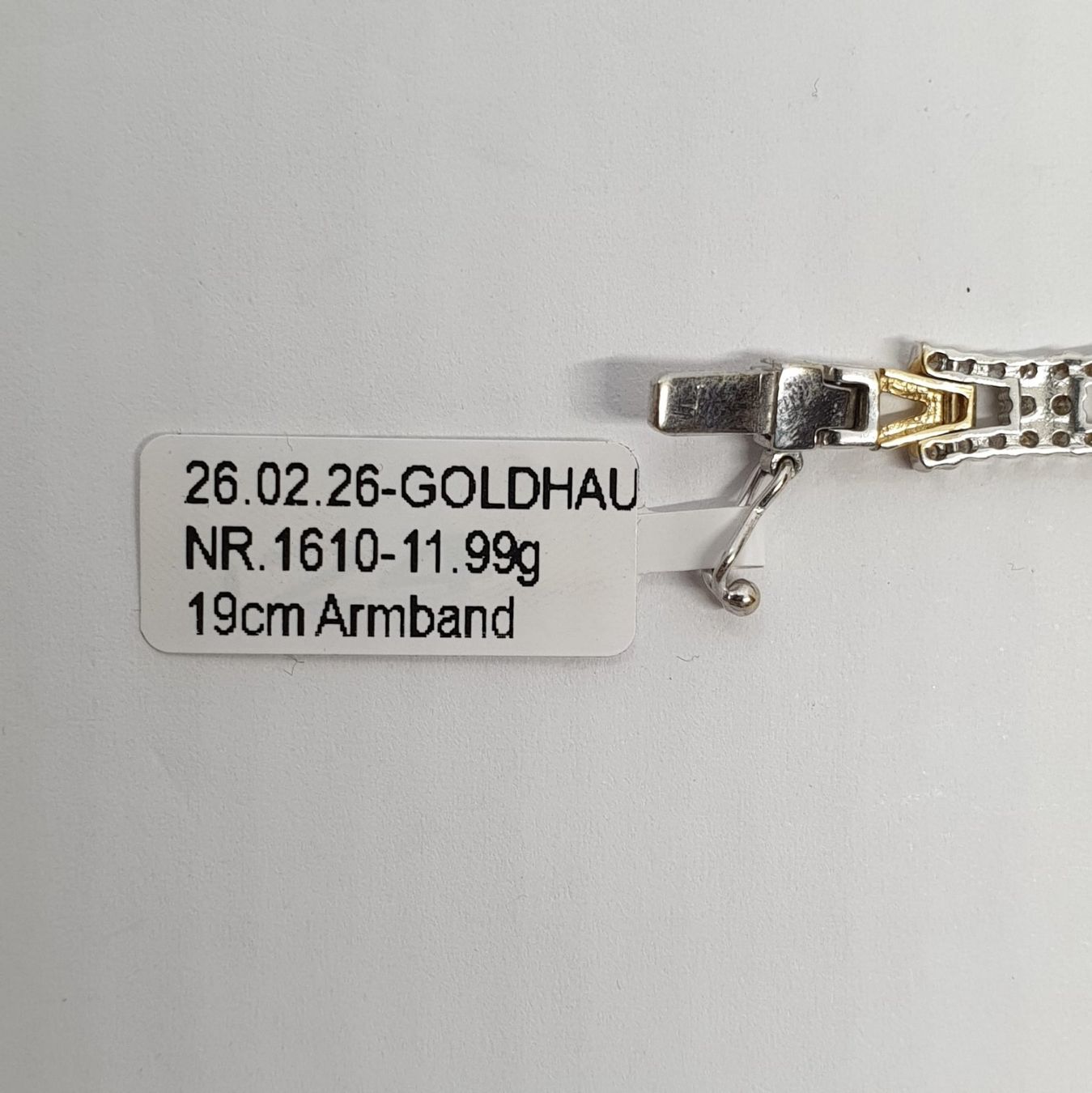Bracciali & Braccialetti: Echt 14K Gold Armband – Usato da Luzern venduto da Goldhaus-Luzern 3