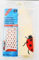 Duschvorhang mit Marienkäfer Motiv, 180x180 cm, Neu🐞