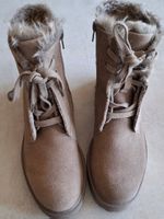 Stiefeletten Damen beige Grösse 38 gefüttert