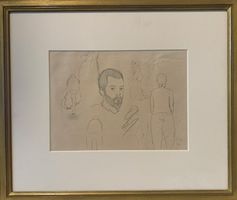 Originalzeichnung von Cuno Amiet