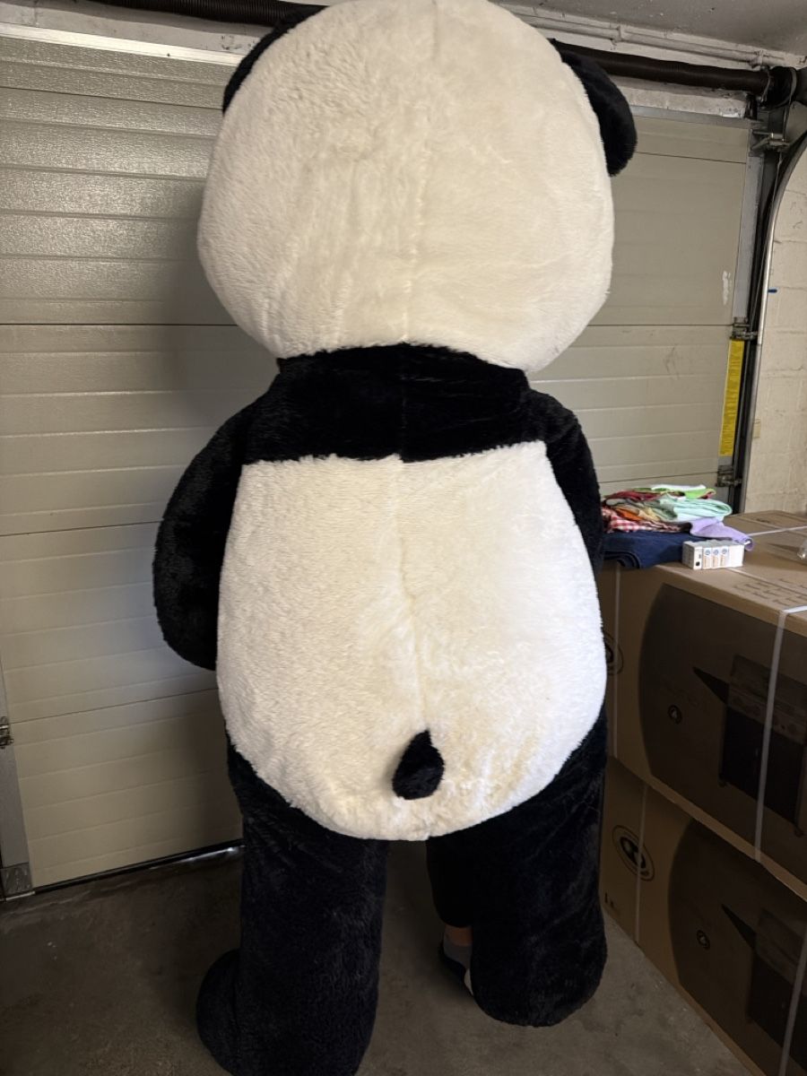 Migros Giocattoli: Riesen Panda Plüschtier,Kuscheltier, 190cm – Usato da Rotkreuz venduto da perlengott 1