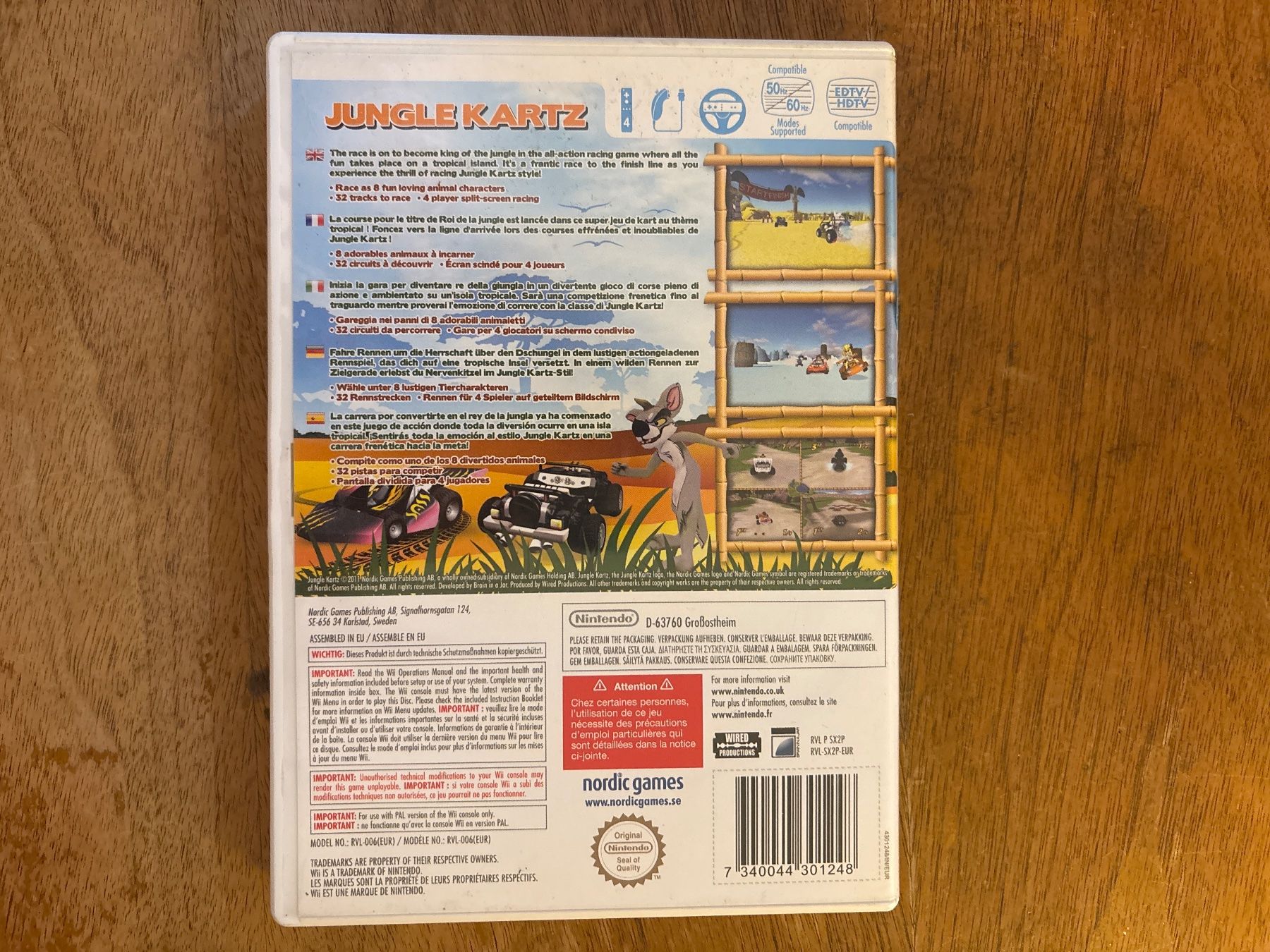 Nintendo Giochi: JUNGLE KARTZ - NINTENDO WII – Usato da Zürich venduto da hiddentreasures_zh 1