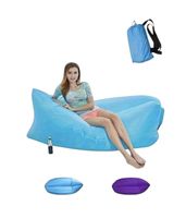 Luftsofa aufblasbar blau mit Tragetasche neu