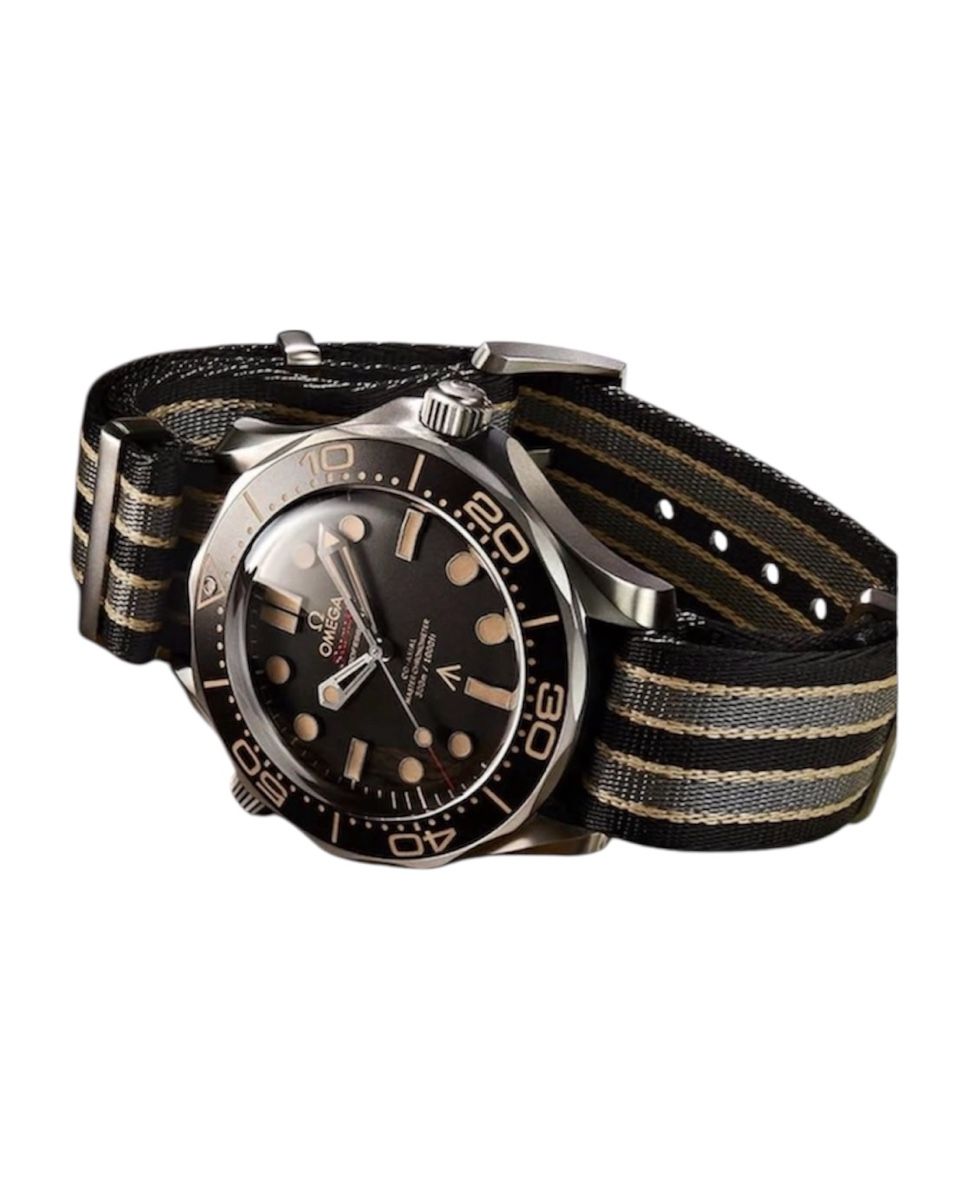 Bracciali & Braccialetti: Fabric strap for watches – Nuovo e nell'imballaggio originale da Gland venduto da AlpineTime_CH 2