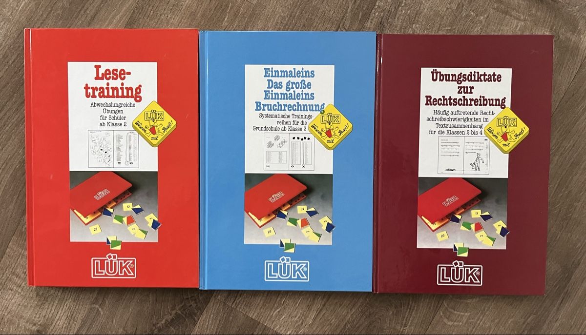 Spiele: LÜK-Kontrollgerät, inkl. Lernbücher – Gebraucht aus Grossaffoltern von E.Linder 4