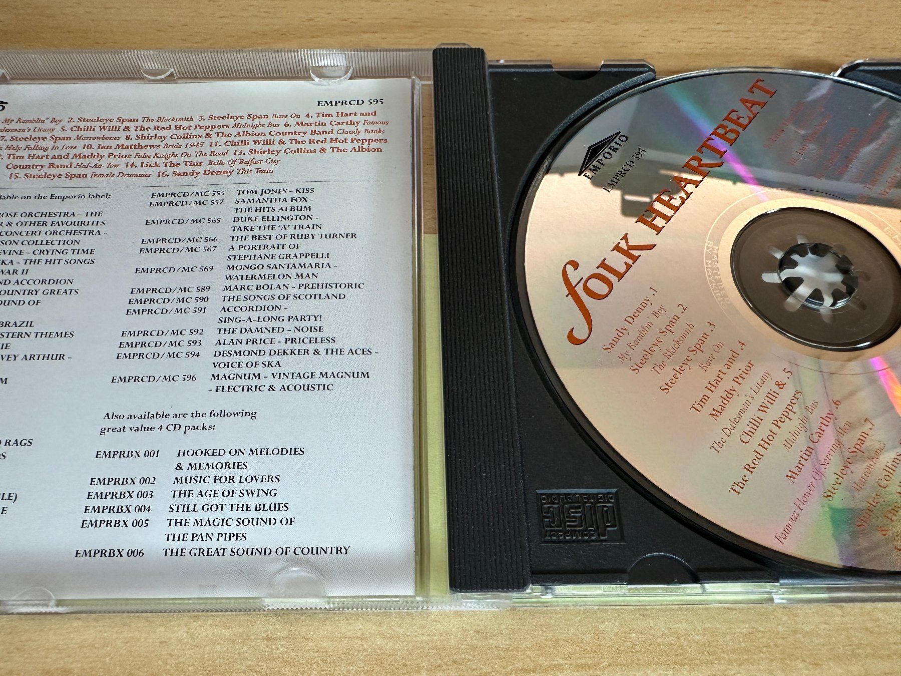 CD: Various – Folk Heartbeat – Usato da Rikon im Tösstal venduto da Alpenmutz 2