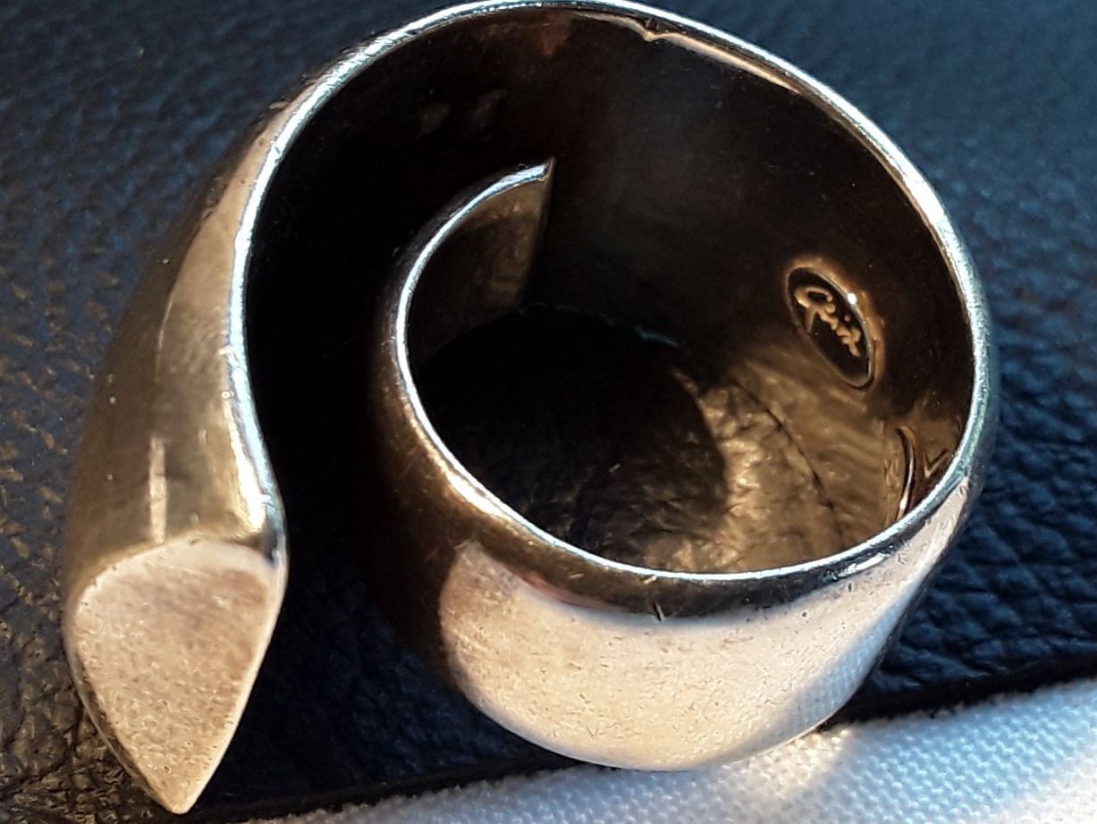 Ringe: Top GEXIST 925er Sterling Silber Ring, Grösse 58 – Gebraucht aus Zürich von helsan
