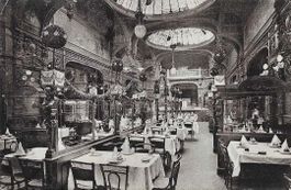 AK ZÜRICH 1923 GRAND RESTAURANT METROPOL ZÜRICH 1