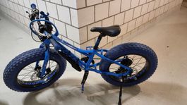 Kinder Velo Bixs Chubby, Blau 24"