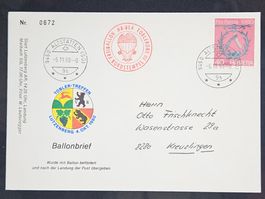 CL23 Enveloppe + Timbre Suisse 1980