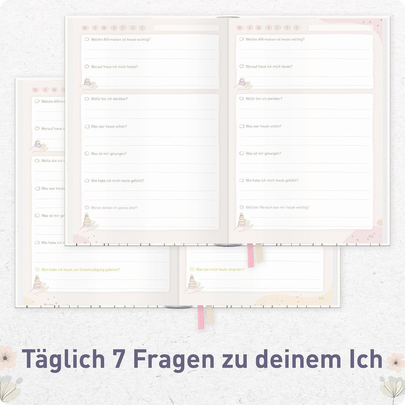 Libri: Achtsamkeitstagebuch A5 6 Monate Habit Tracker – Nuovo e nell'imballaggio originale da Suhr venduto da SchnapperCH 4