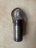 Flasque à whisky Made in Italy "Luxury Leather" et inox