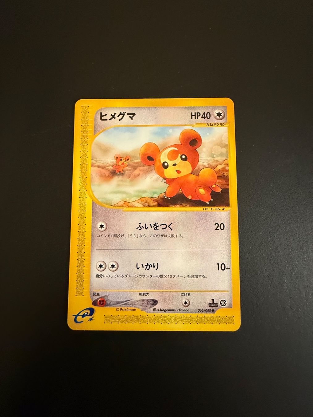 Pokémon Cartes à collectionner: TEDDIURSA 066/088 - LP - MYSTERIOUS MOUNTAINS E Series – D'occasion à Zürich par pokemon_cards