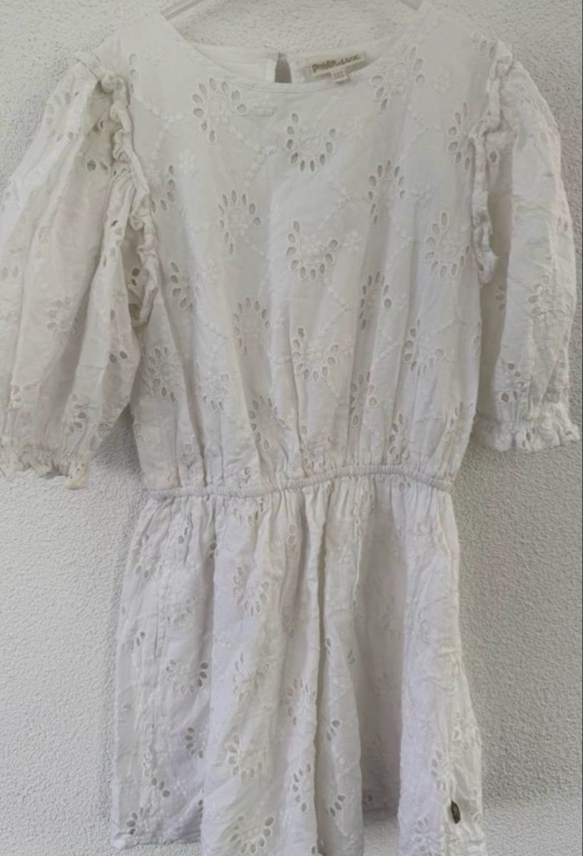Pomp de Lux Vestiti & Gonne: Pomp de lux Kleid Weiss Grösse 134/140  – Nuovo (secondo la descrizione) da Freidorf TG venduto da nad_fxh7